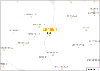 map of Camden