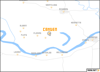 map of Camden