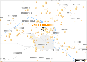 map of Camellia Garden