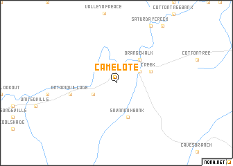 map of Camelote