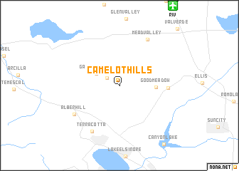 map of Camelot Hills