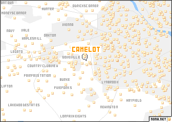 map of Camelot