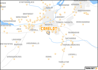 map of Camelot