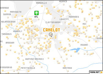 map of Camelot