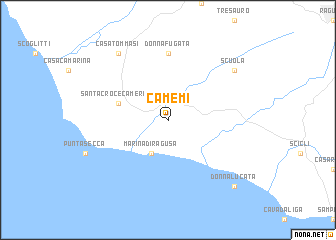 map of Camemi