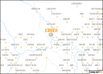 map of Camen