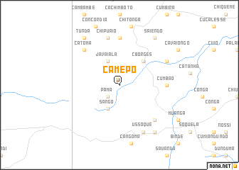 map of Camepo