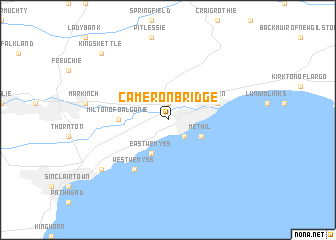 map of Cameron Bridge