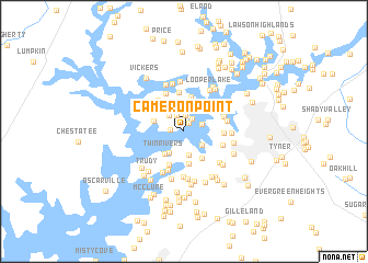 map of Cameron Point