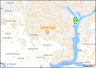 map of Cameron