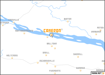 map of Cameron