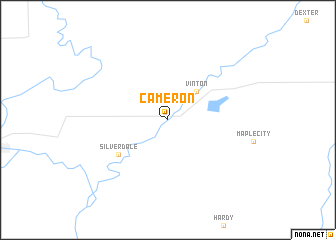 map of Cameron