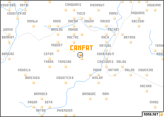 map of Cam Fat