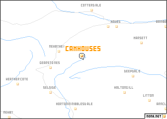 map of Cam Houses