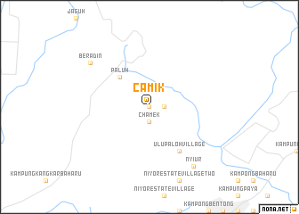 map of Camik