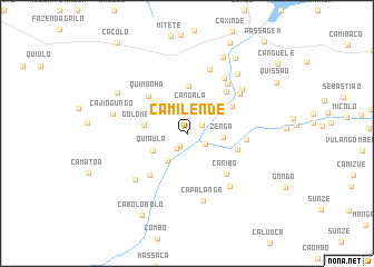 map of Camilende