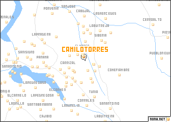 map of Camilo Torres