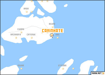 map of Caminhate
