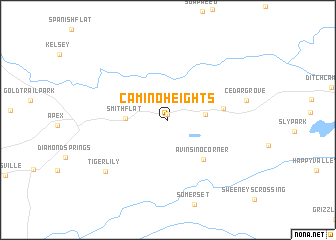 map of Camino Heights
