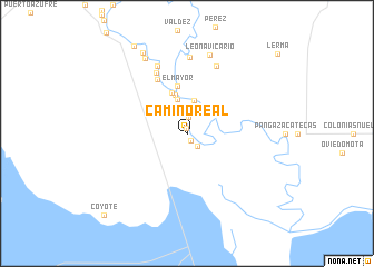 map of Camino Real