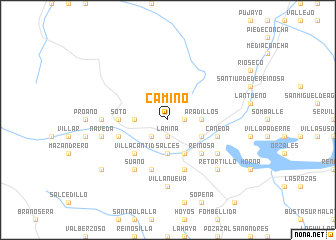 map of Camino