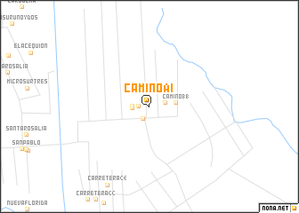 map of Camino 08