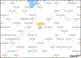 map of Camin