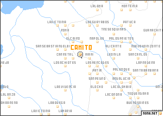 map of Camito