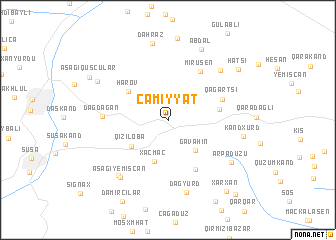 map of Cǝmiyyǝt