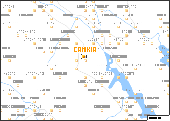 map of Câm Kìa