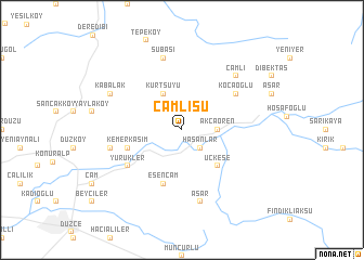 map of Çamlısu