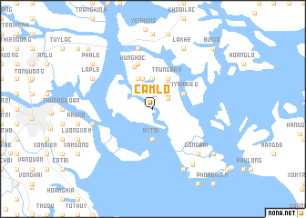 map of Cam Lộ