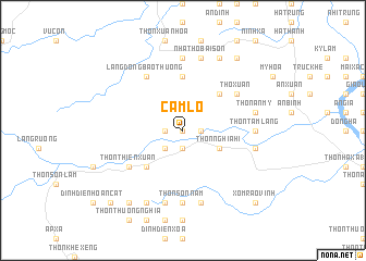 map of Cam Lộ