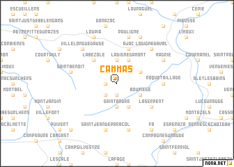 map of Cammas