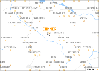 map of Cammer