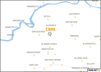 map of Camm