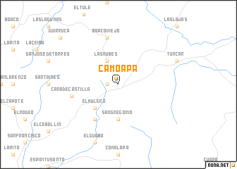 map of Camoapa