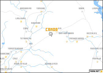 map of Camoa
