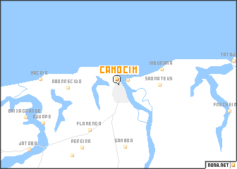 map of Camocim