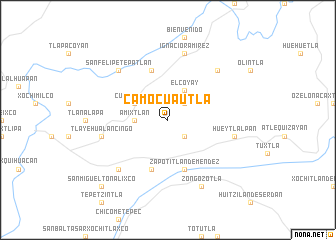 map of Camocuautla