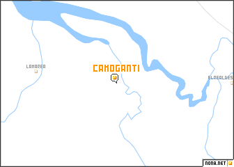 map of Camogantí