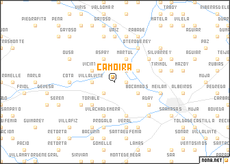 map of Camoira