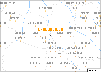 map of Camojalillo