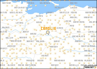 map of Camolie