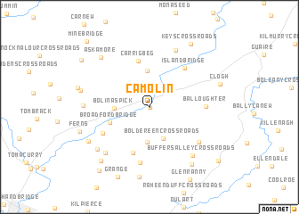 map of Camolin