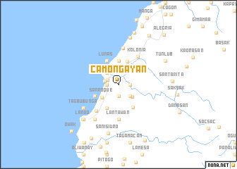 map of Camongayan