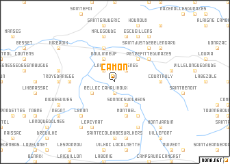 map of Camon