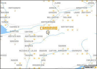 map of Camorino