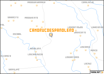 map of Camoruco Españolero