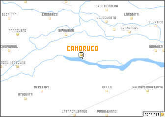 map of Camoruco